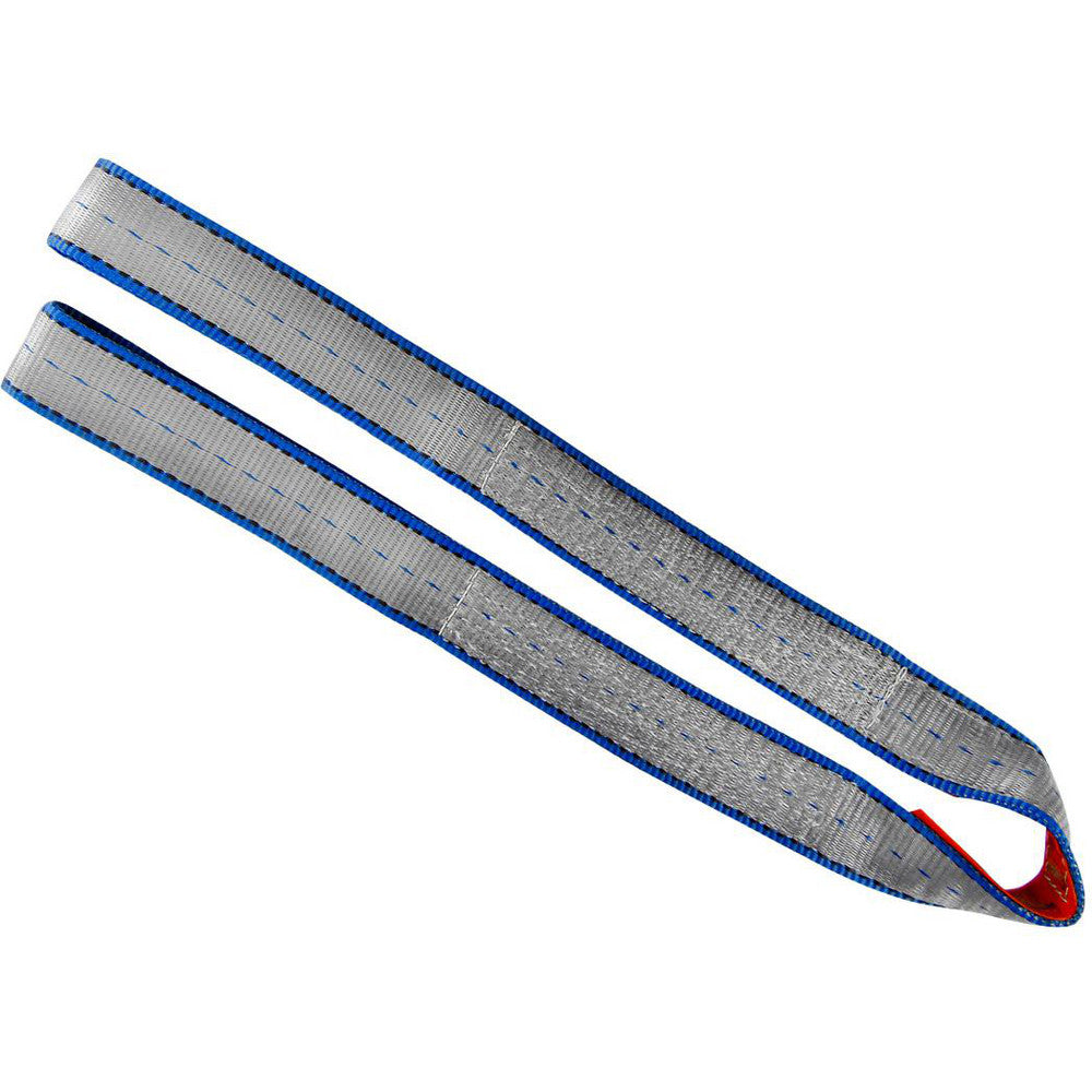 Lift-All EE2801TFX5 Flat Eye & Eye, Type 3 Web Sling 5' Long, 1" Wide, 3200 lb Vertical Capacity, Polyester