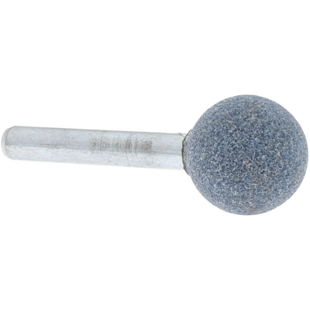 Tru-Maxx 66253291517 Mounted Point 3/4" Thick, 1/4" Shank Dia, A40, 60 Grit, Medium