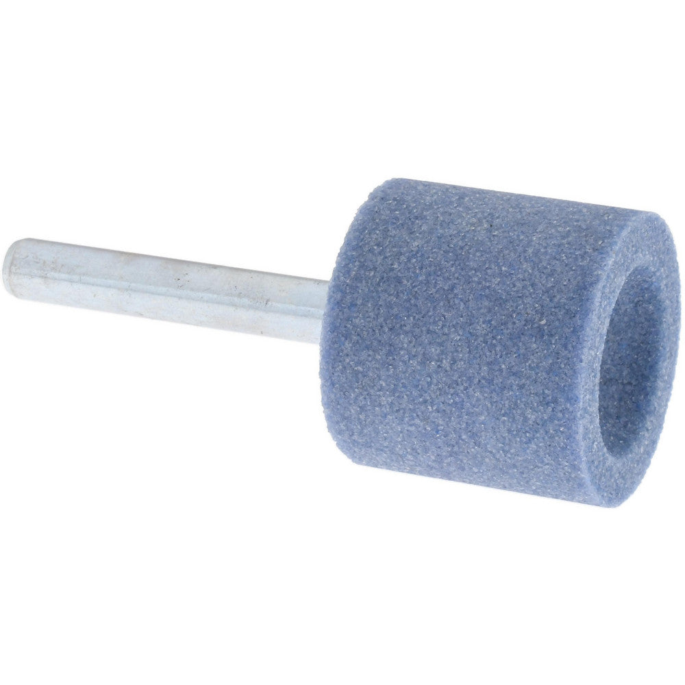 Tru-Maxx 66253291528 Mounted Point 1" Thick, 1/4" Shank Dia, A38, 60 Grit, Medium