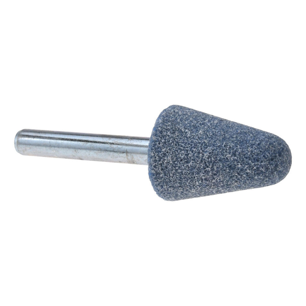 Tru-Maxx 66253291532 Mounted Point 1-1/8" Thick, 1/4" Shank Dia, A5, 60 Grit, Medium