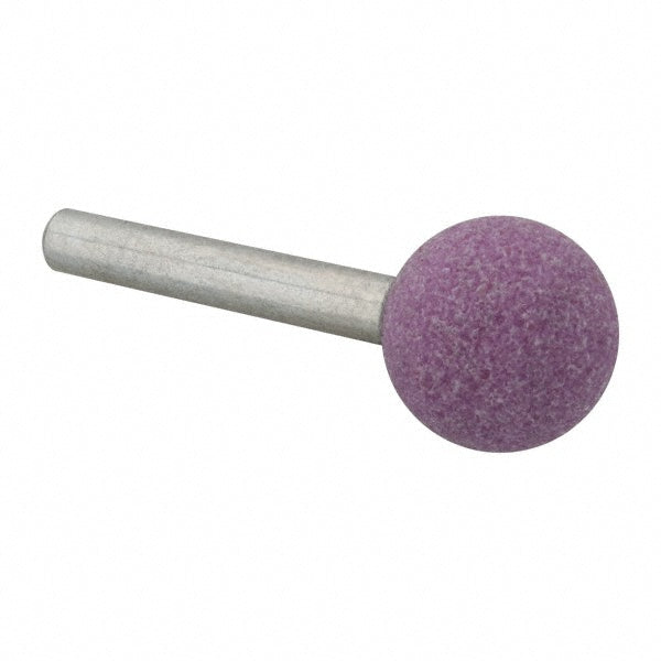 Tru-Maxx 66253291544 Mounted Point 3/4" Thick, 1/4" Shank Dia, A40, 60 Grit, Medium