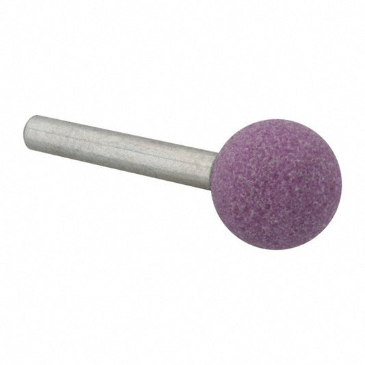 Tru-Maxx 66253291544 Mounted Point 3/4" Thick, 1/4" Shank Dia, A40, 60 Grit, Medium