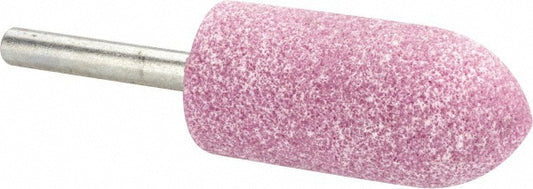 Tru-Maxx 66253291545 Mounted Point 2" Thick, 1/4" Shank Dia, A11, 60 Grit, Medium