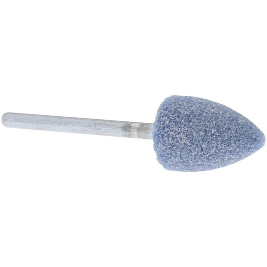 Tru-Maxx 66253291607 Mounted Point 3/4" Thick, 1/8" Shank Dia, B42, 60 Grit, Medium
