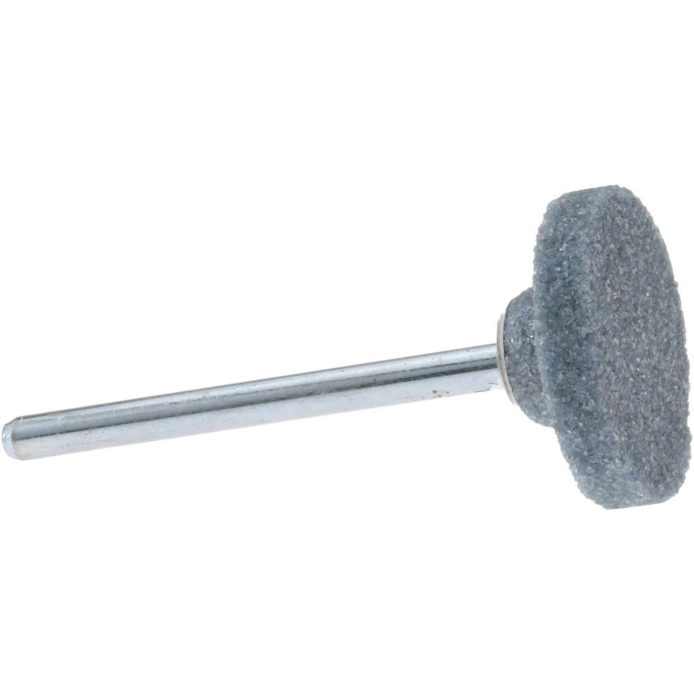Tru-Maxx 66253291829 Mounted Point 1/8" Thick, 1/8" Shank Dia, W200, 60 Grit, Medium