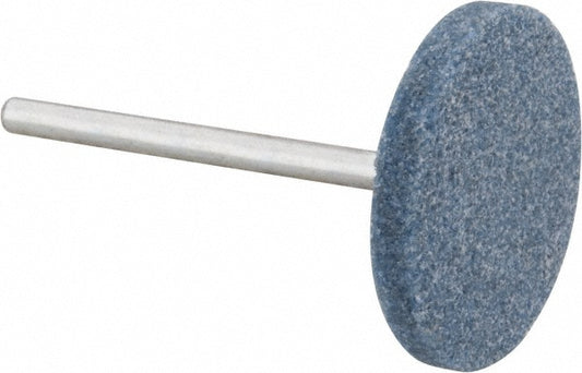 Tru-Maxx 66253291830 Mounted Point 1/8" Thick, 1/8" Shank Dia, W215, 60 Grit, Medium