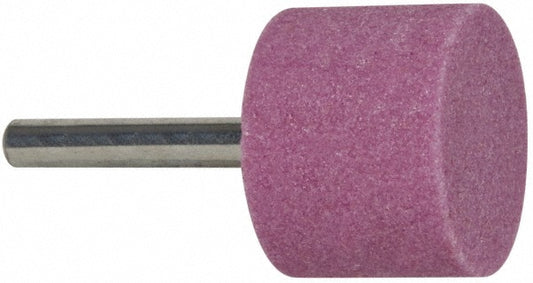 Tru-Maxx 66253292099 Mounted Point 1" Thick, 1/4" Shank Dia, W229, 60 Grit, Medium