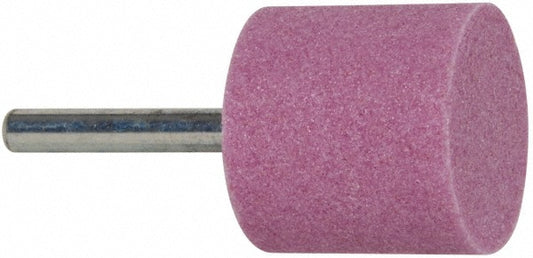 Tru-Maxx 66253292100 Mounted Point 1-1/4" Thick, 1/4" Shank Dia, W230, 60 Grit, Medium
