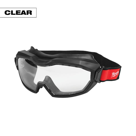 Milwaukee Tool 48-73-2062 Safety Goggles Type Clear  Lens Coating Anti-Fog Scratch-Resistant  Vent Type Direct  Protection Type Dust Splash  Lens Color Clear  Lens Material Polycarbonate