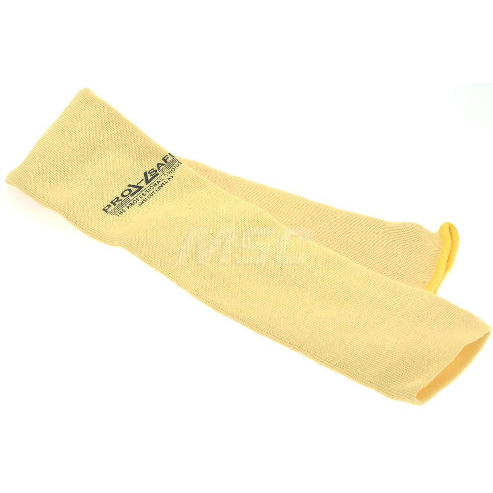 PRO-SAFE SLA-A4-24 PRO-SAFE Cut-Resistant Sleeves Size Universal, Kevlar, Yellow, ANSI Cut A3