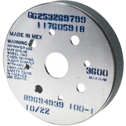Tru-Maxx 66253269799 Tool & Cutting Grinding Wheel 6" Dia, 100 Grit, I Hardness, Type 2