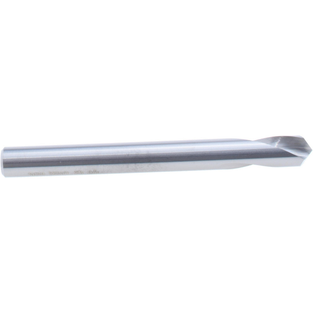 Accupro 89698690 Spotting Drill 1/4" Dia, 120 deg, 2-1/2" OAL, Solid Carbide