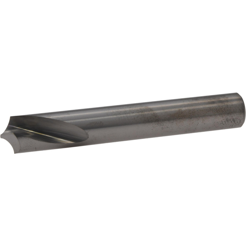Accupro 89698765 Spotting Drill 7/16" Dia, 120 deg, 3" OAL, Solid Carbide