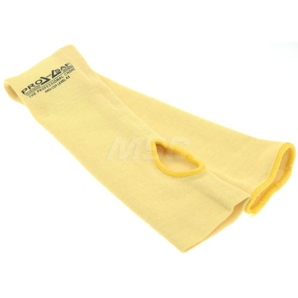 PRO-SAFE SLA-A4-22T General Purpose Protective Sleeve Size Universal, Kevlar, Yellow, ANSI Cut A3