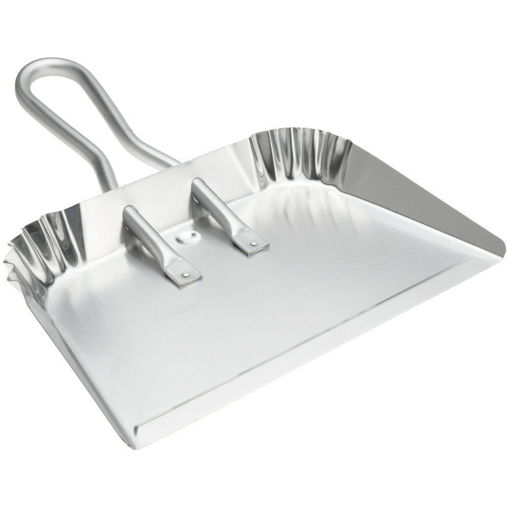 Pro-Source 89754758 Handheld Dustpan Aluminum Body, 9" Aluminum Handle