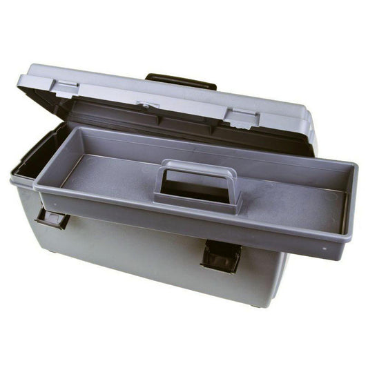 Flambeau 19800-2 Copolymer Resin Tool Box 1 Drawer, 1 Compartment