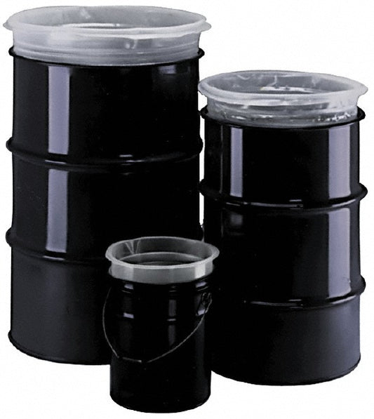 PRO-SAFE VF30GALACC15ASPS 25 Qty 1 Pack 30 Gal, 15 mil, LDPE/Antistatic Drum Liner