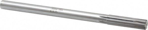 Rock River Tool Inc. 24006050 Chucking Reamer 0.6050" Dia, Straight-Cylindrical Shank, Carbide-Tipped