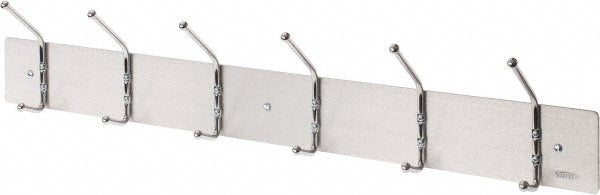 Safco SAF4162 Office Storage Utility Hook Strip 36" OAL, 36" OAW, 2-1/8" OAD