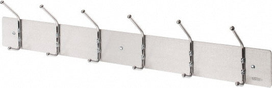 Safco SAF4162 Office Storage Utility Hook Strip 36" OAL, 36" OAW, 2-1/8" OAD