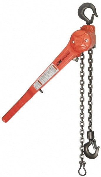 CM 4043 Manual Lever Hoist 1500 lb Capacity, 5' Max Lift