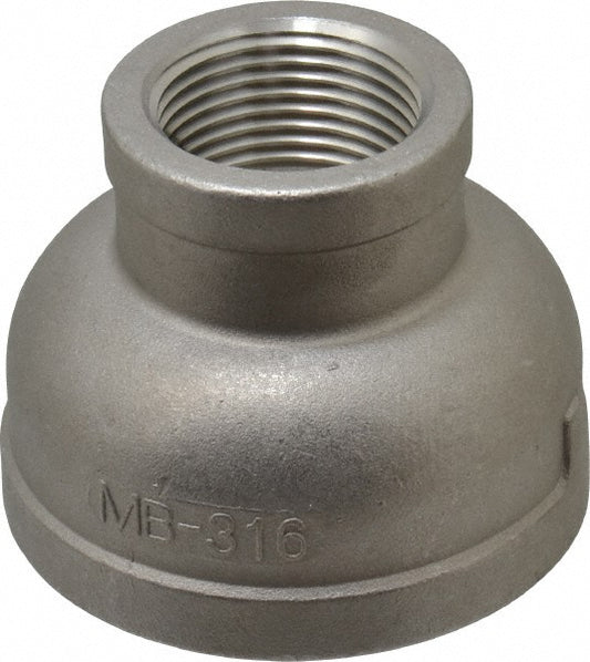 Merit Brass K612-3216 Pipe Reducer 2 x 1", 316 Stainless Steel