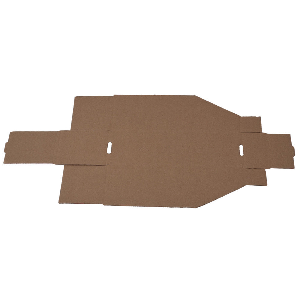 Jespen Ind LLC BN 1244 Cardboard Hopper Shelf Bin White