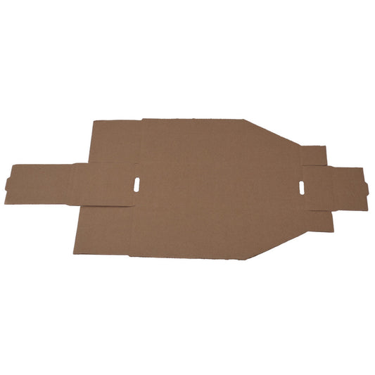 Jespen Ind LLC BN 1244 Cardboard Hopper Shelf Bin White
