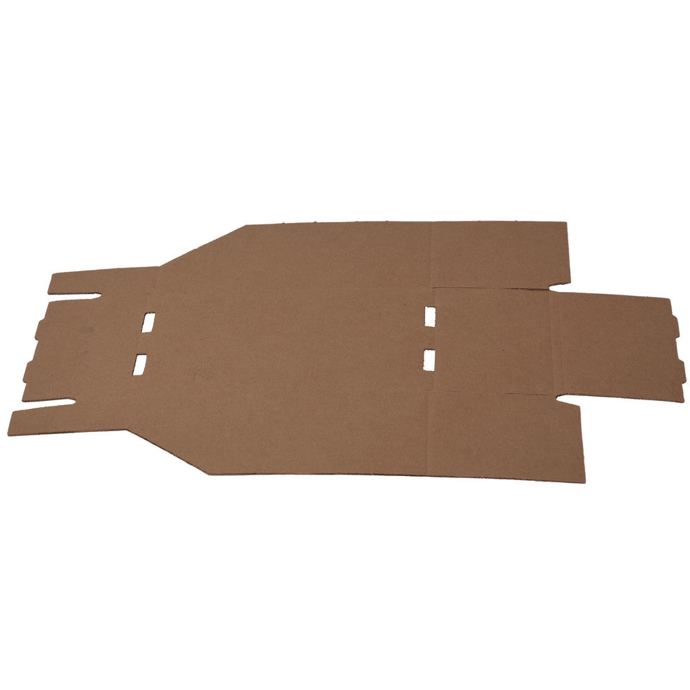 Jespen Ind LLC BN 1264 Cardboard Hopper Shelf Bin White