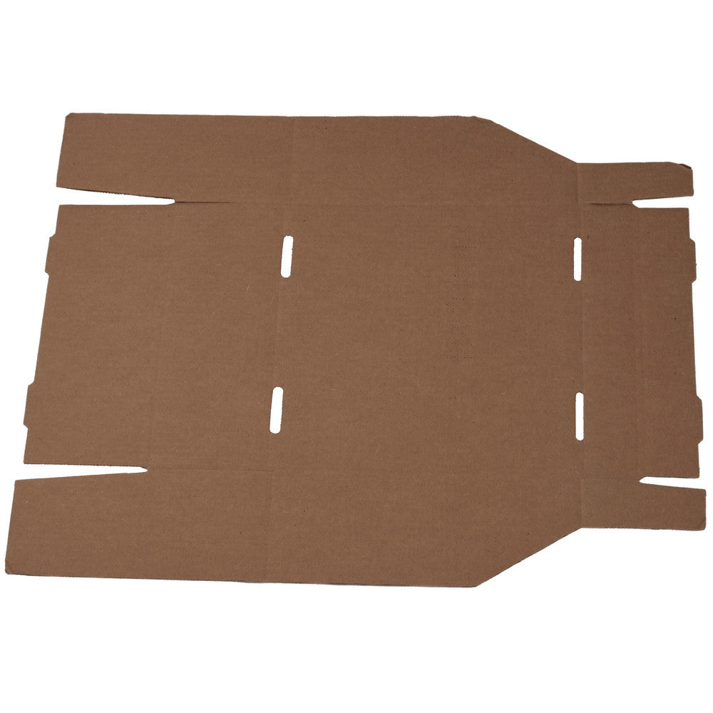 Jespen Ind LLC BN 12124 Cardboard Hopper Shelf Bin White