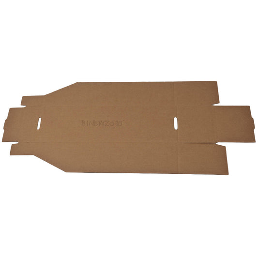 Jespen Ind LLC BN 1864 Cardboard Hopper Shelf Bin White