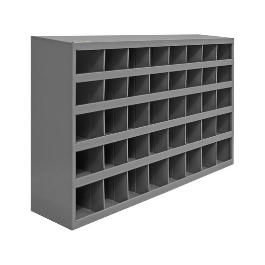Durham 349-95-MSC 40 Bin Bin Shelving Unit with Openings