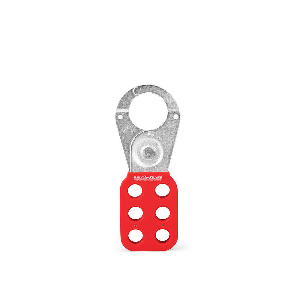 PRO-SAFE BD-K01 Lockout Hasps Hasp Type Scissor-Action  Jaw Type Single  Maximum Number of Padlocks 6  Largest Inside Jaw Diameter (Decimal Inch) 1  Material Steel  Smallest Inside Jaw Diameter (Decimal Inch) 1