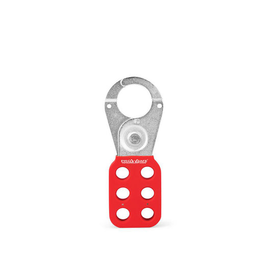 PRO-SAFE BD-K01 Lockout Hasps Hasp Type Scissor-Action  Jaw Type Single  Maximum Number of Padlocks 6  Largest Inside Jaw Diameter (Decimal Inch) 1  Material Steel  Smallest Inside Jaw Diameter (Decimal Inch) 1