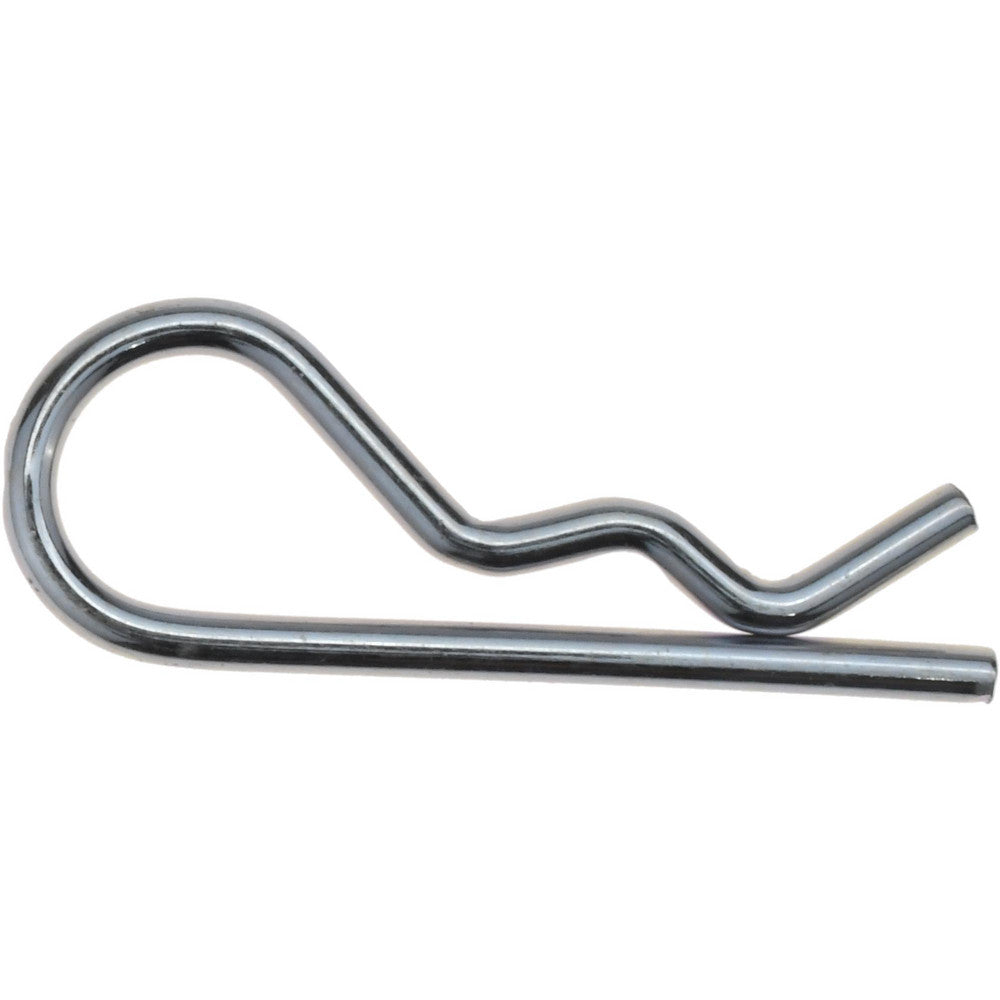 Value Collection 89817464 1/4 to 1/2" Shaft Diam, 1-5/8" Long, 0.093" Wire Diam, Hair Pin Cotter