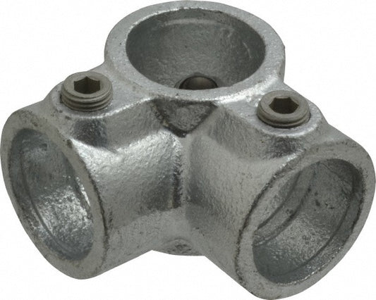 Kee 21-6 1" Pipe, Side Outlet Tee, Malleable Iron Tee Pipe Rail Fitting