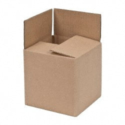 Jespen Ind LLC 6 CUBE Corrugated Shipping Box 6" Long, 6" Wide, 6" High