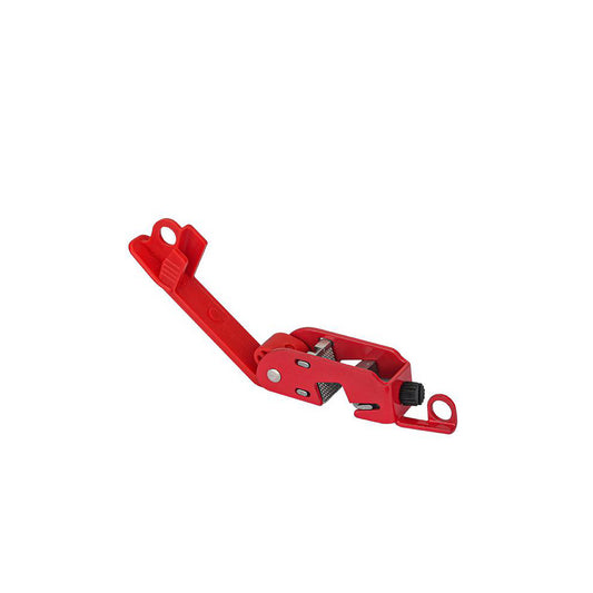 PRO-SAFE BD-D17 Electrical Equipment Lockouts Type Tall & Wide Toggle Circuit Breaker Lockout  Legend None  Overall Height (Decimal Inch) 1.8800  Overall Width (Decimal Inch - 4 Decimals) 5.1250  Material Nylon Metal Plastic  Lockout Body Color Red