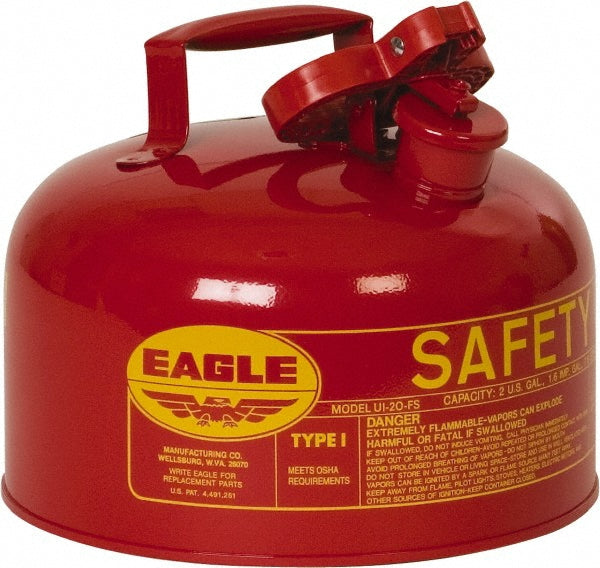 Eagle UI20S Safety Can 2 gal, Steel