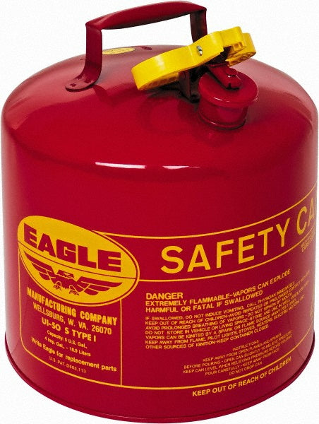 Eagle UI50S Safety Can 5 gal, Steel