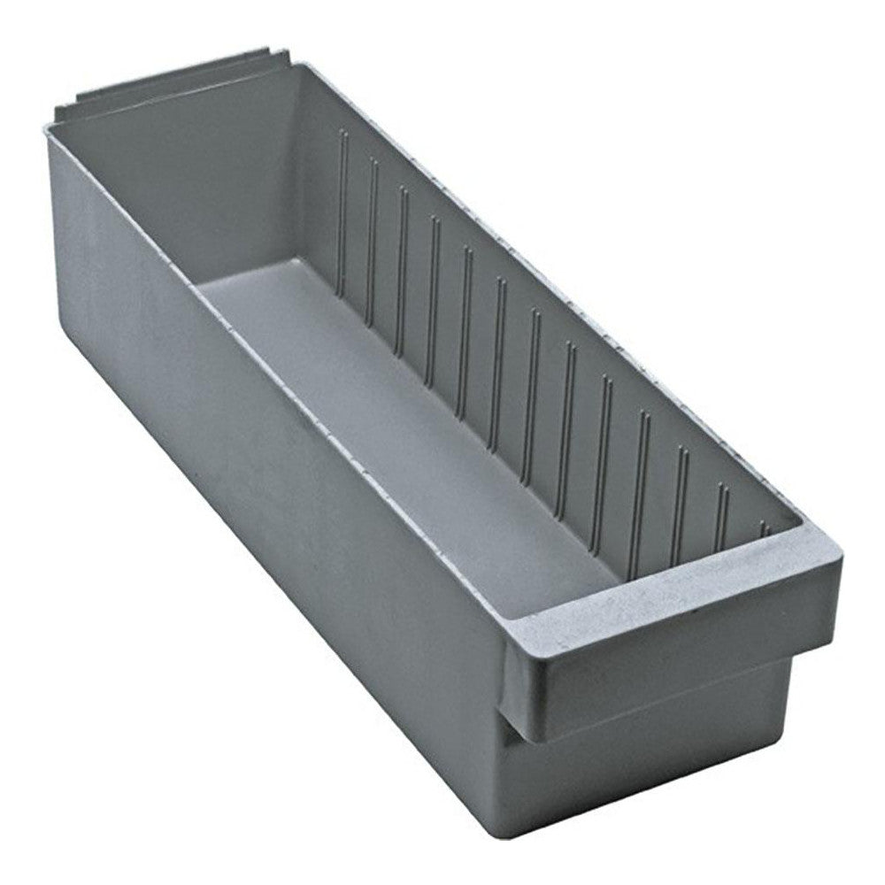 Quantum Storage QED602GY Plastic Drawer Bin Gray