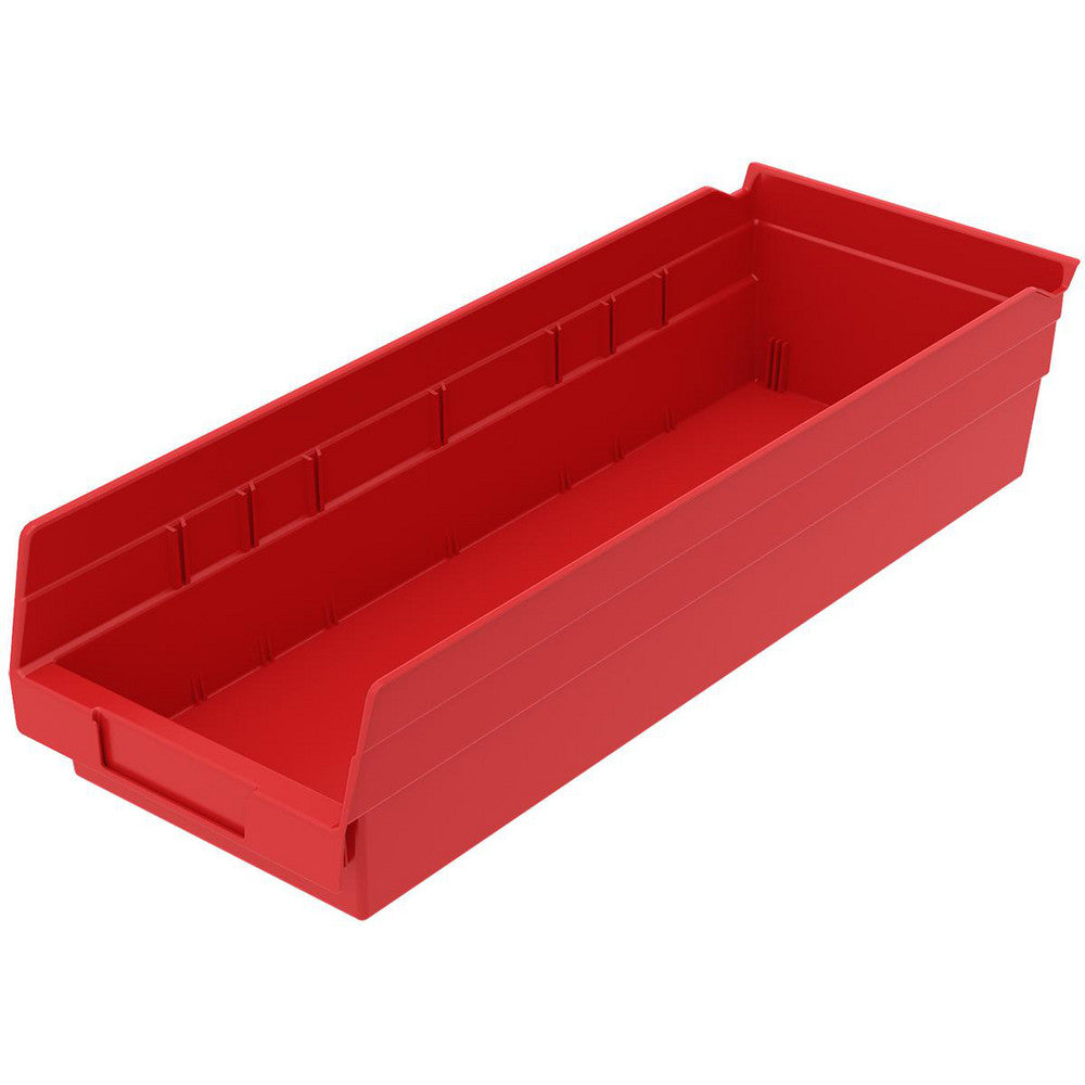 Akro-Mils 30138 RED-OLD Plastic Hopper Shelf Bin Red