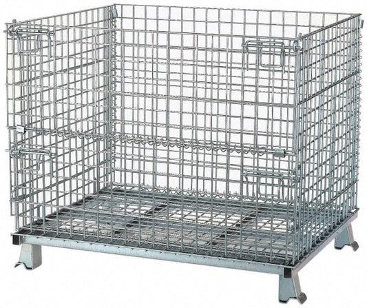 Nashville Wire C324028S4 Bulk Storage Container Steel, Basket-Style Bulk Container