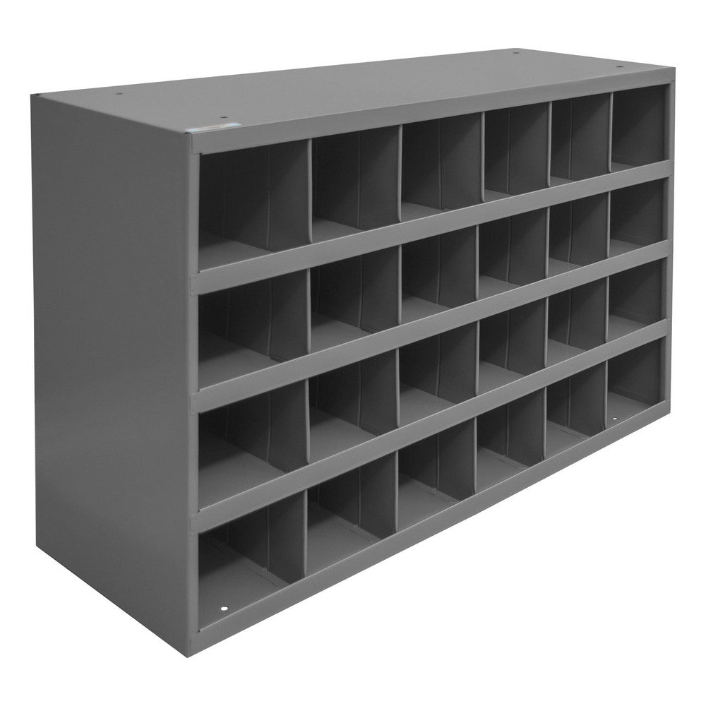 Durham 356-95-MSC 24 Bin Bin Shelving Unit with Openings