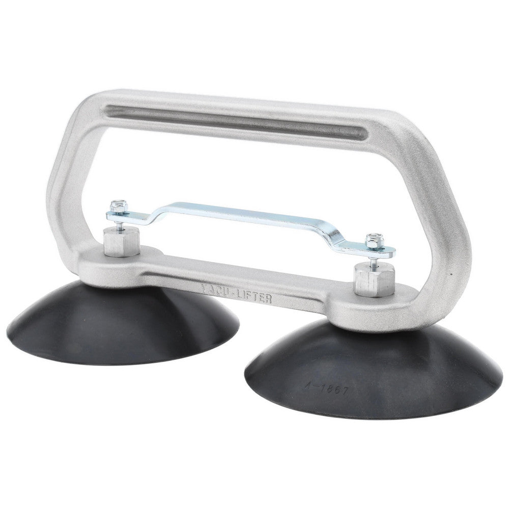 All-Vac Industries A6541 75 Lb. Capacity Heavy Duty Double Cup Sheet Metal Lifter with Release Trigger