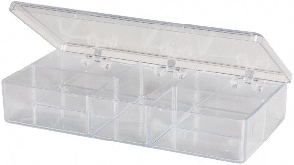 Flambeau A212 5 Compartment Clear Small Parts Box