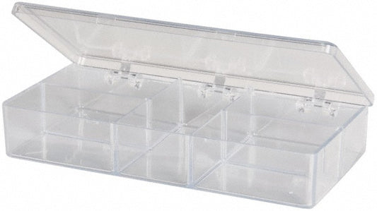 Flambeau A212 5 Compartment Clear Small Parts Box