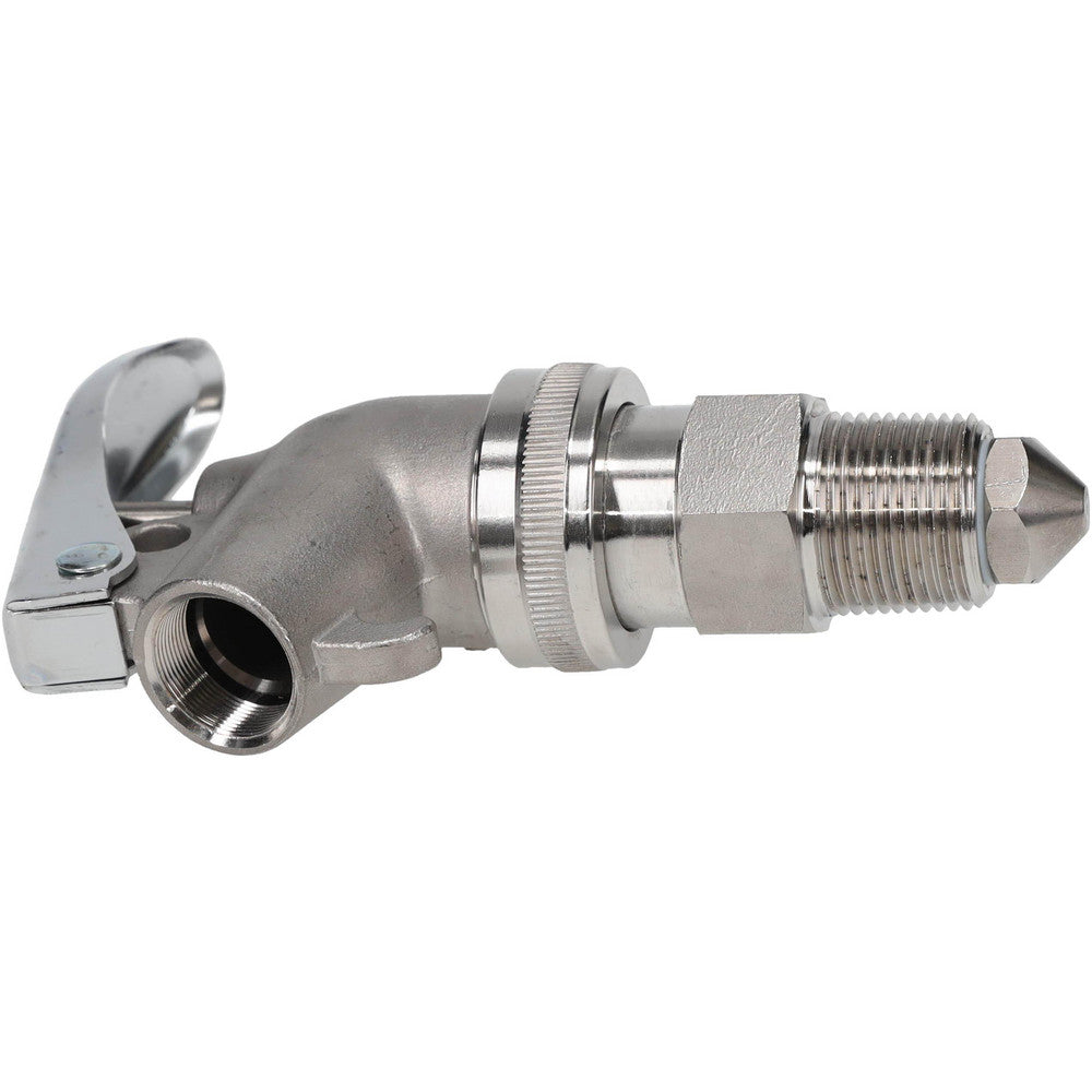 Value Collection 08916 3/4" NPT Stainless Steel Adjustable Drum Faucet