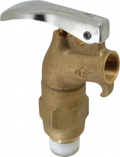 Justrite Mfg. Company 08955 3/4" NPT Brass Rigid Drum Faucet