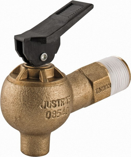 Justrite Mfg. Company 08540 3/4" NPT Brass Drum Faucet